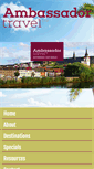 Mobile Screenshot of ambassadortravelltd.com